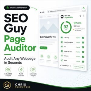 SEO Guy - On-page SEO Auditor Chrome Extension​
