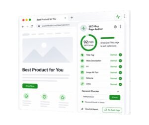 On-page SEO Auditor Chrome Extension