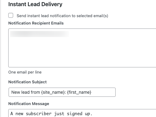 WordPress Email Popup Plugin